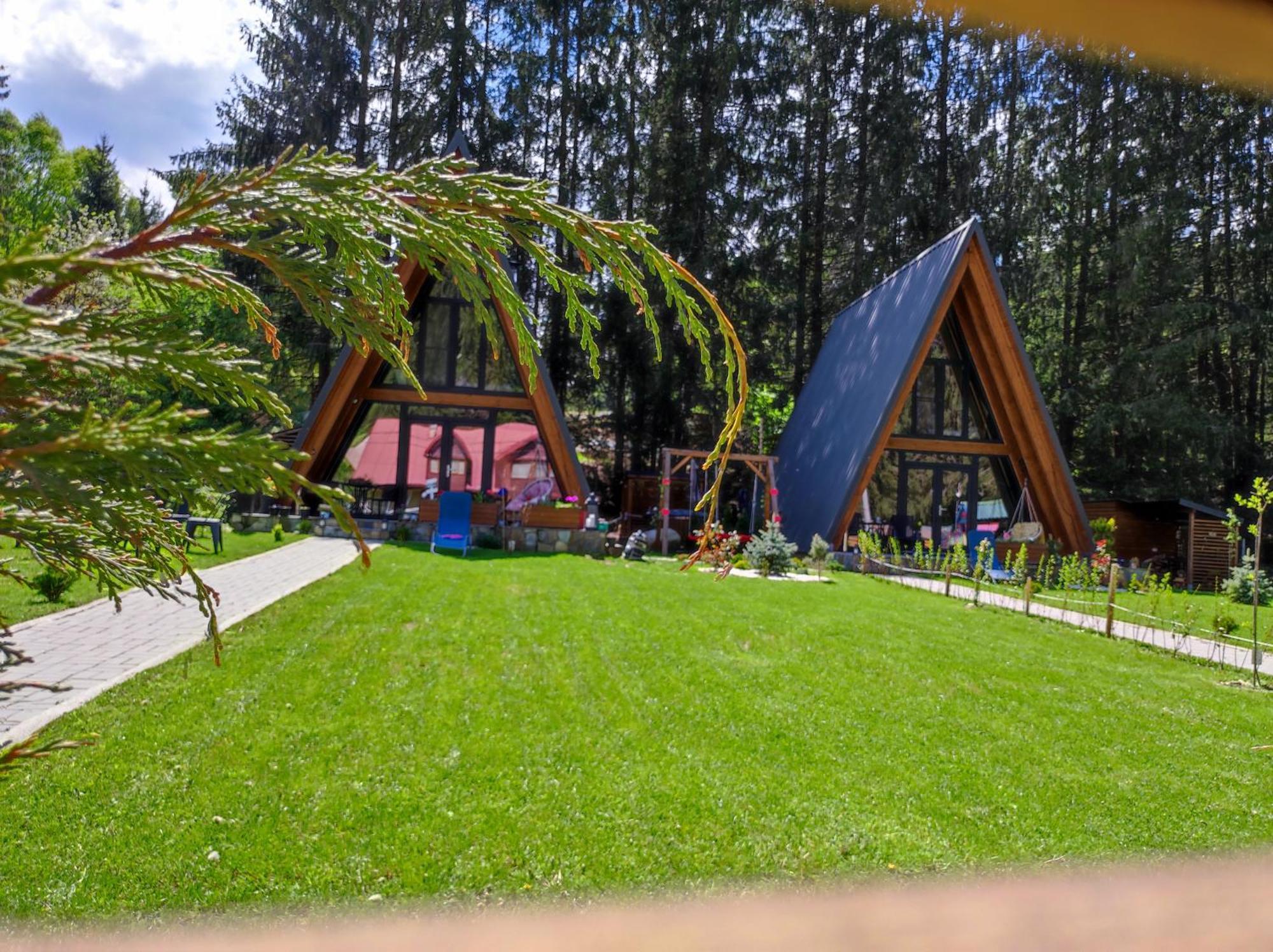 A Frame Scorilo Villa Poiana Mărului Exterior foto
