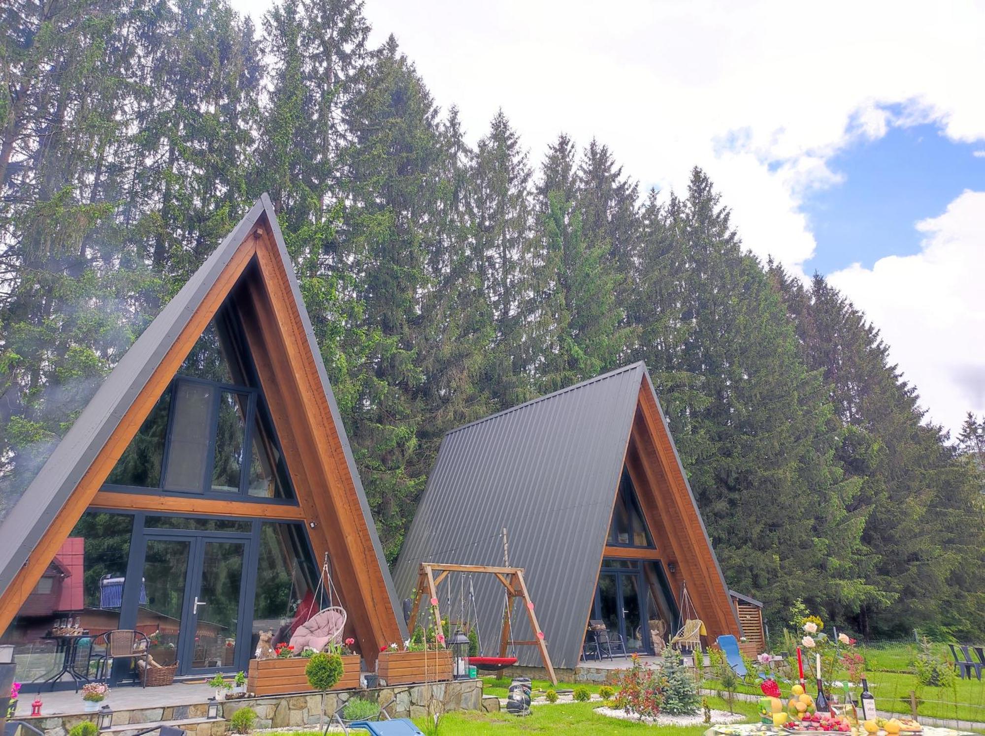 A Frame Scorilo Villa Poiana Mărului Exterior foto
